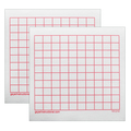 Geyer Graphing 3M Post-it Notes, 10 x 10 Grid, 4 Pads, PK2 151210